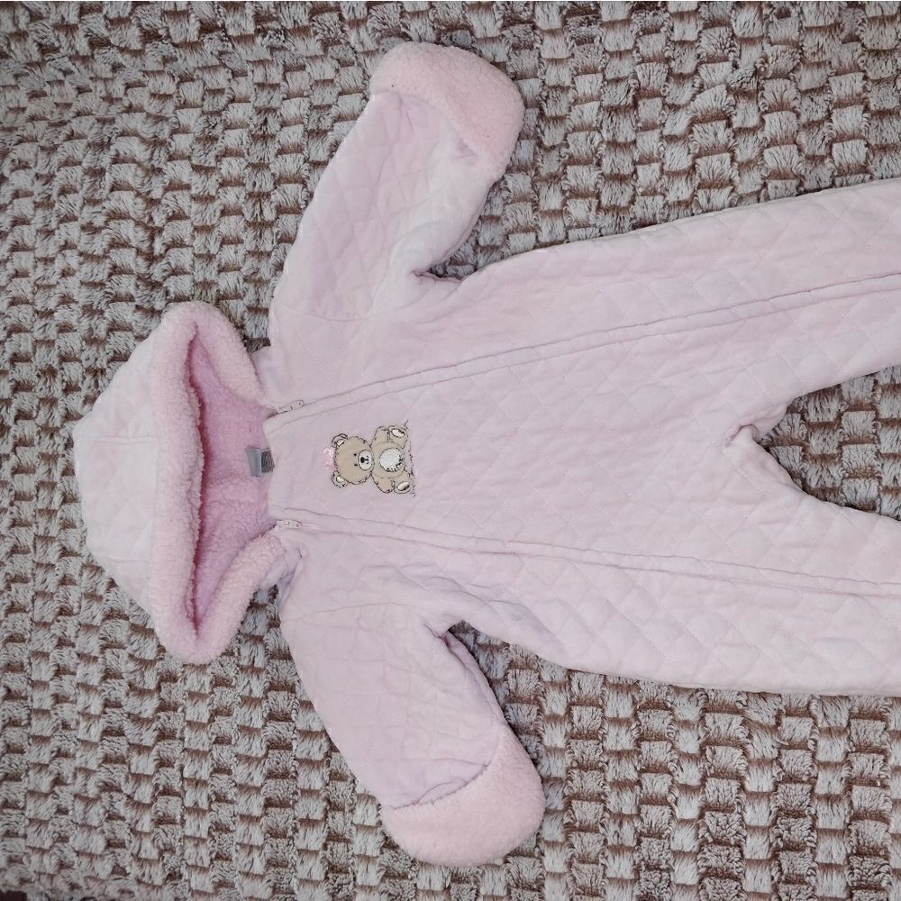 Little Me Baby Bunting 6 - 9 Months Pink